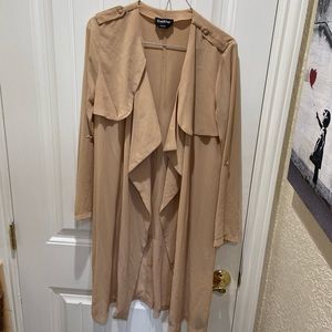 Bebe staples lapel jacket